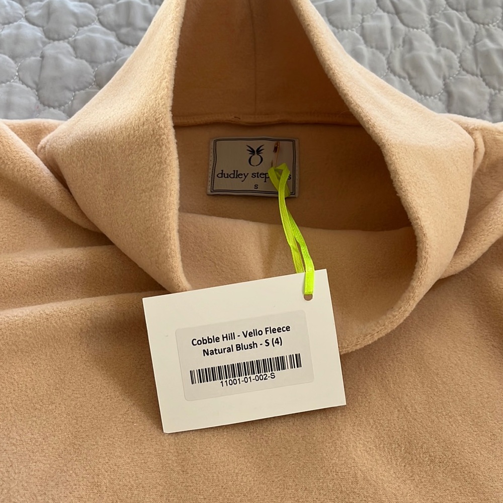 Dudley Stephens cobble hill Bello fleece, size small